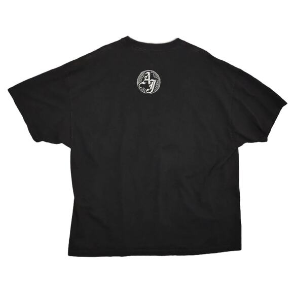 WWE Wrestling Men's 3XL "Run The Place" AJ Styles Black T-Shirt Smackdown - Picture 2 of 5